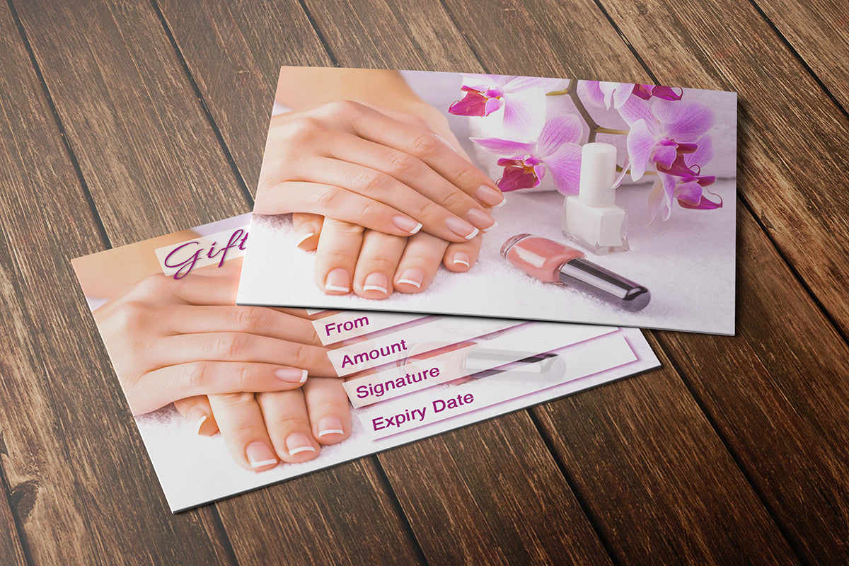 Nail Art Gift Card Vouchers - wide 4