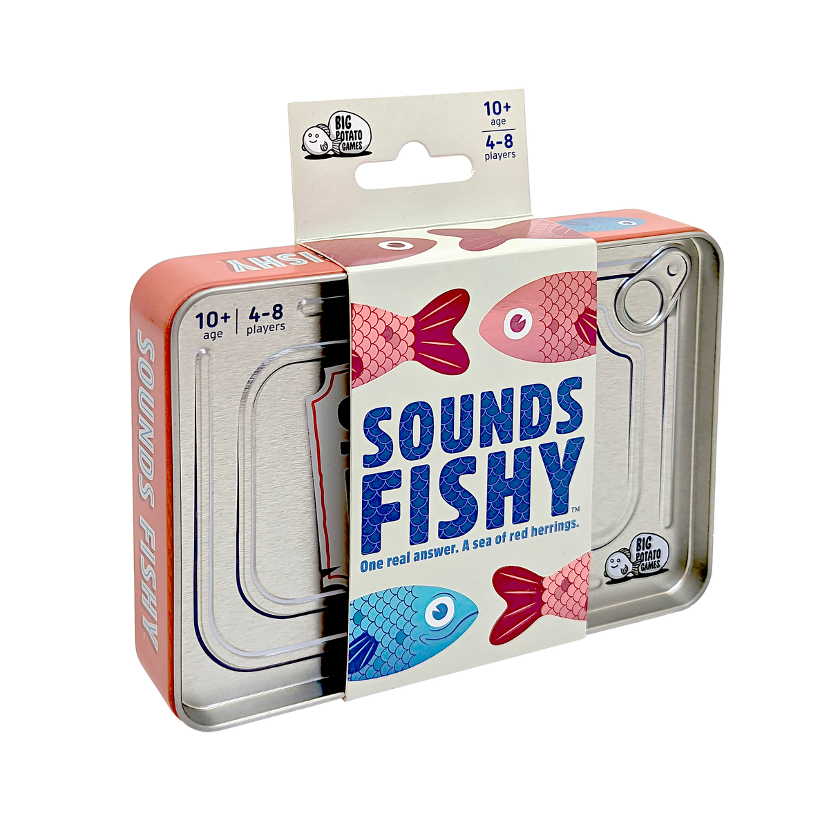 Sounds Fishy Travel game box