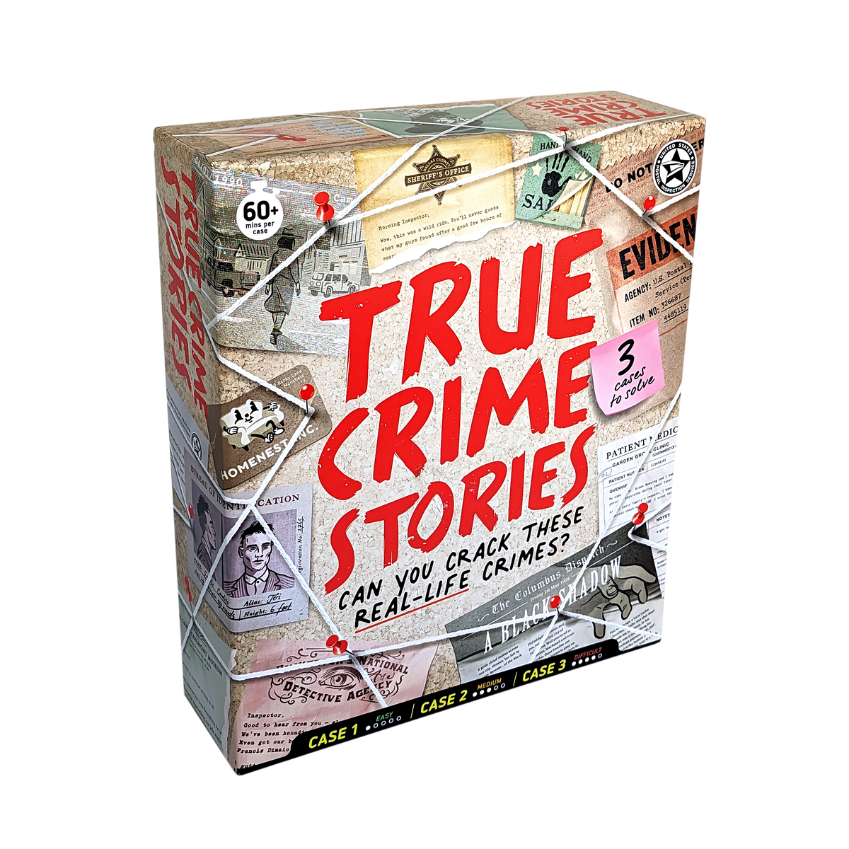 True Crime Stories game box