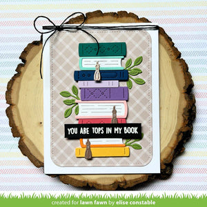 Lawn Fawn Book Collection Dies - Craftique