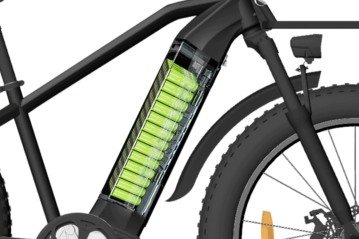 Gosen Q5 e bike battery