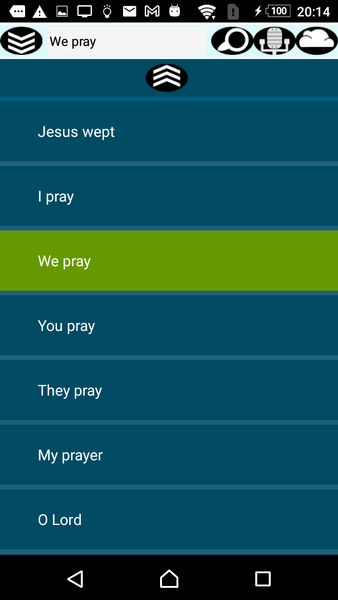 SEARCH PRAYER STARTERS