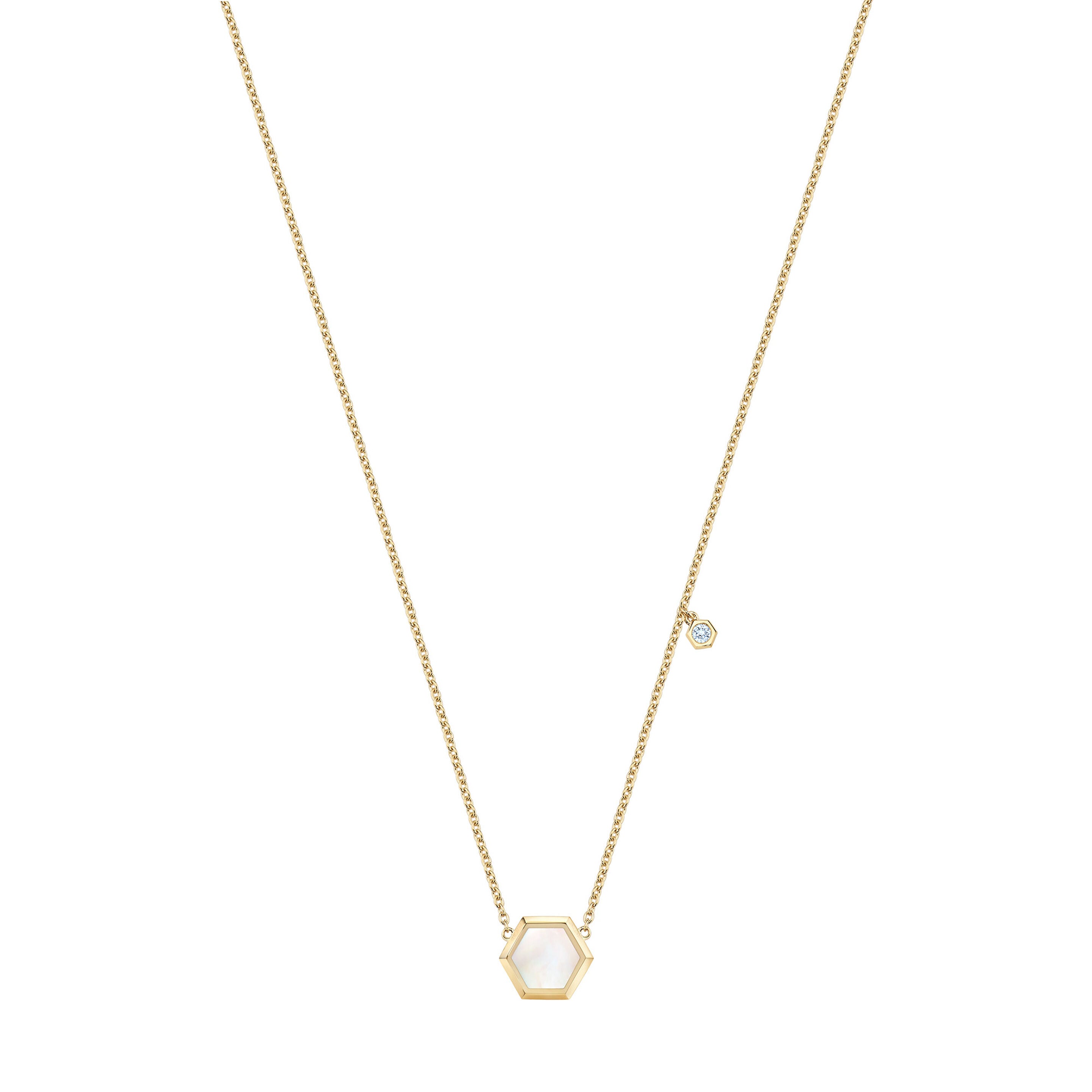 Birks Sterling Muse Monogram Station Necklace, 36 Inches