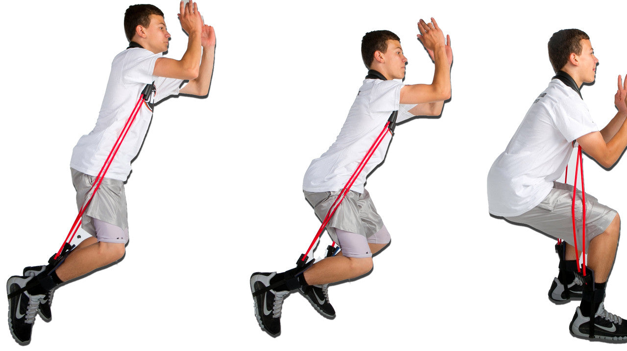 Resistance bands for vertical jump