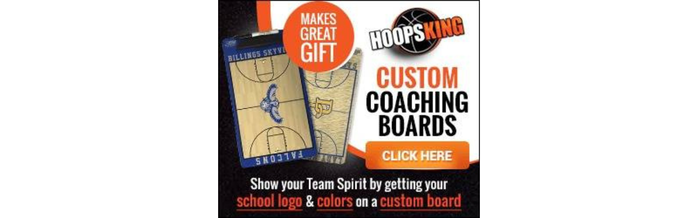 Custom Basketball Dry Erase Board