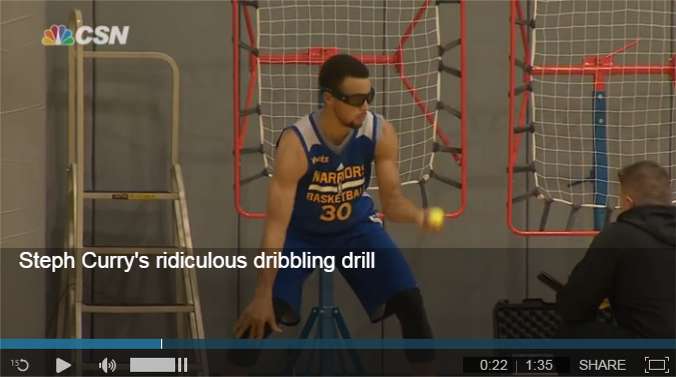 Steph Curry Dribbling Workout