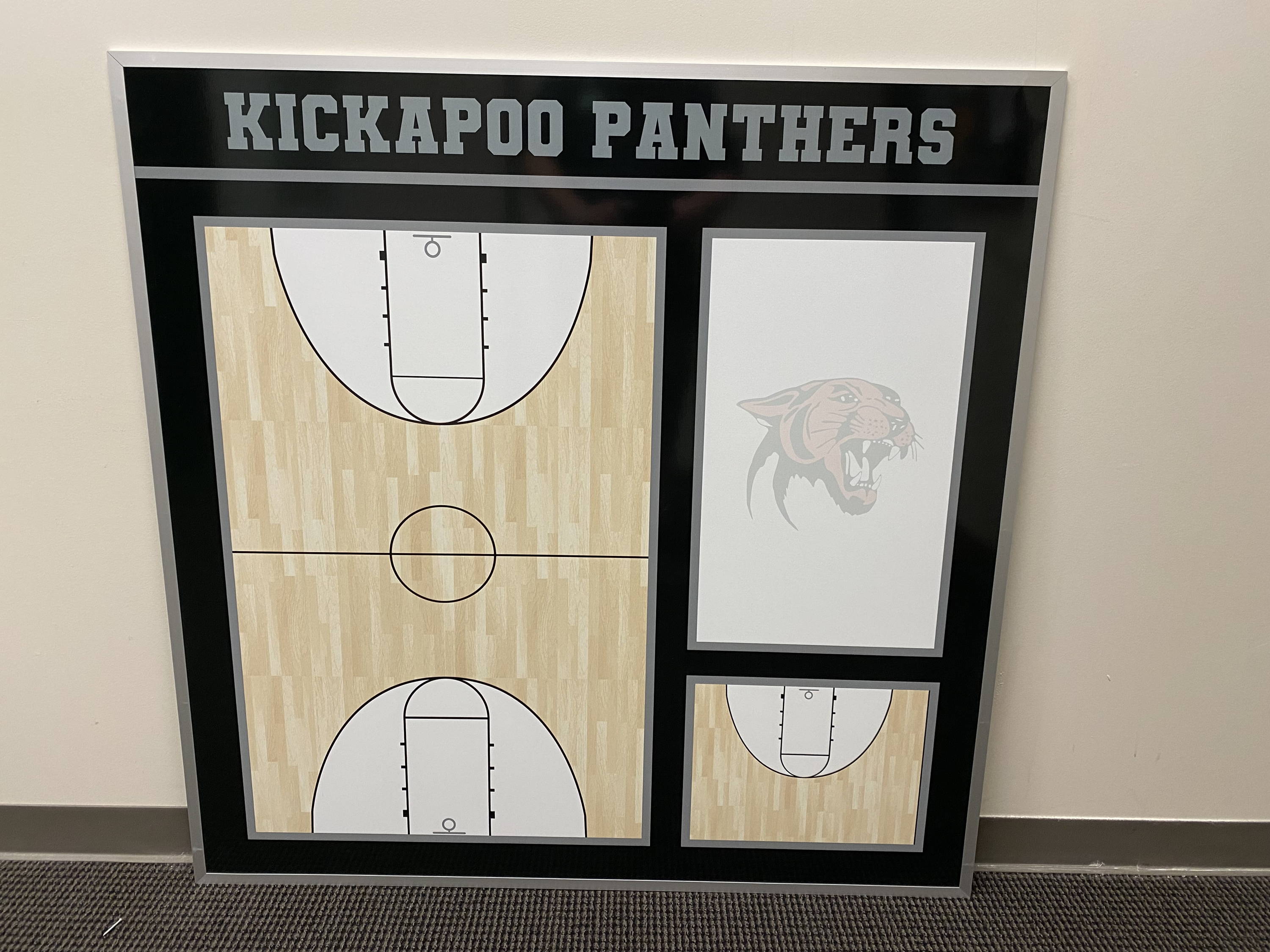 Pizarra POCKET 15x20 Madera - Pizarras de baloncesto personalizadas