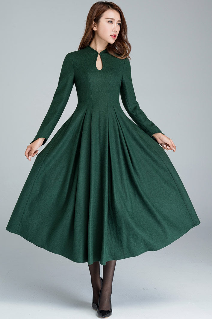 1950s maxi dress