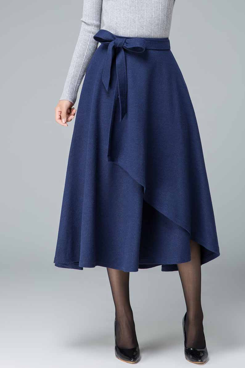 layered skirt belt