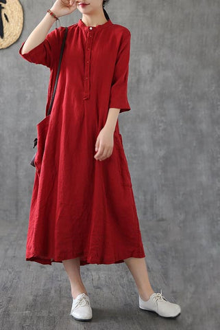 Linen Dress – xiaolizi