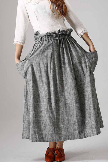 Grey skirt