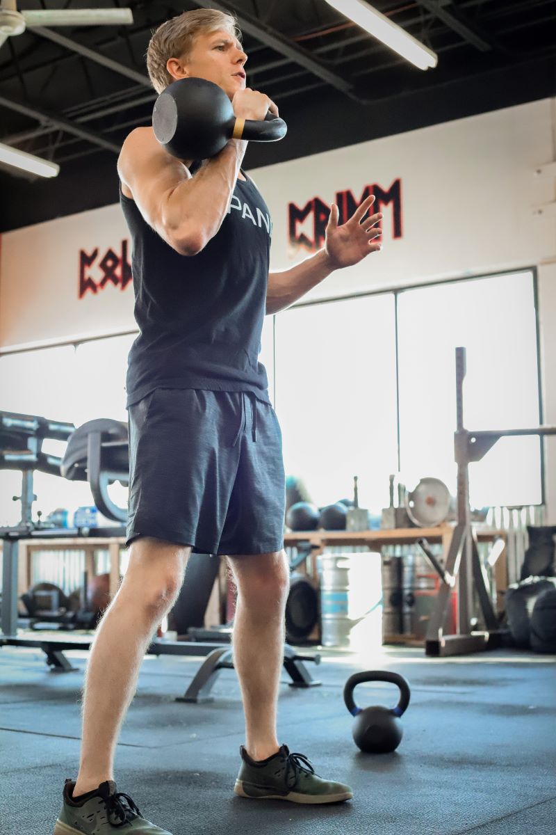 benefits of hang cleans with a kettlebell