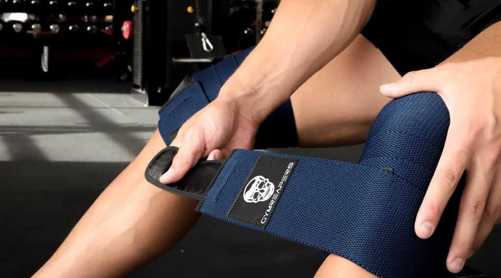 shorter or longer knee wraps