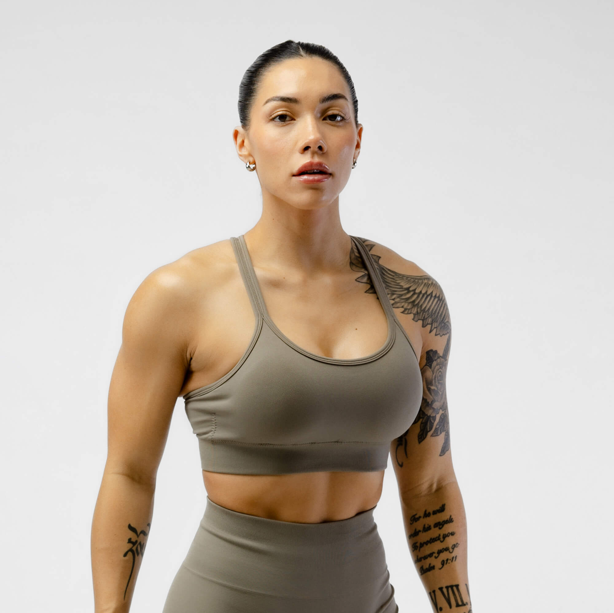 HARMONY TWIST BRA - WHITE – FIX8 Apparel