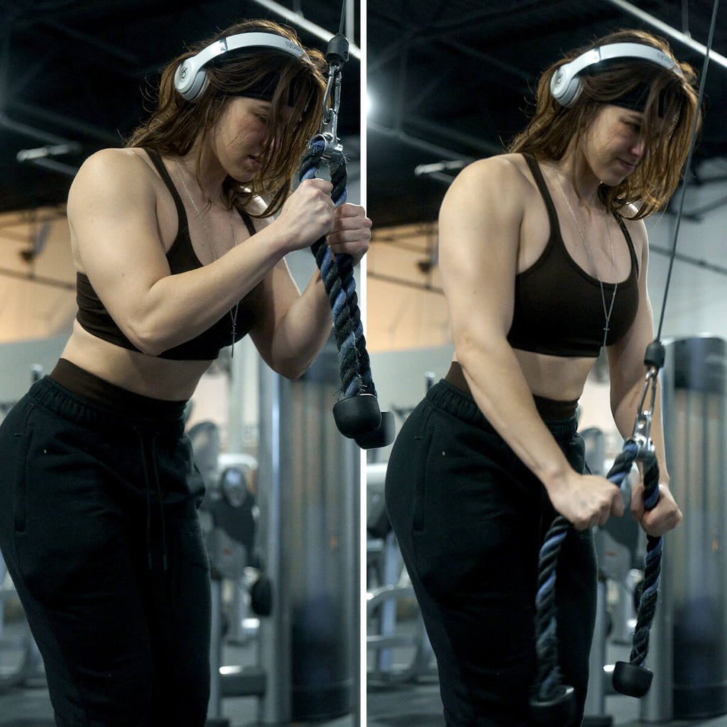 tricep pulldown exercise