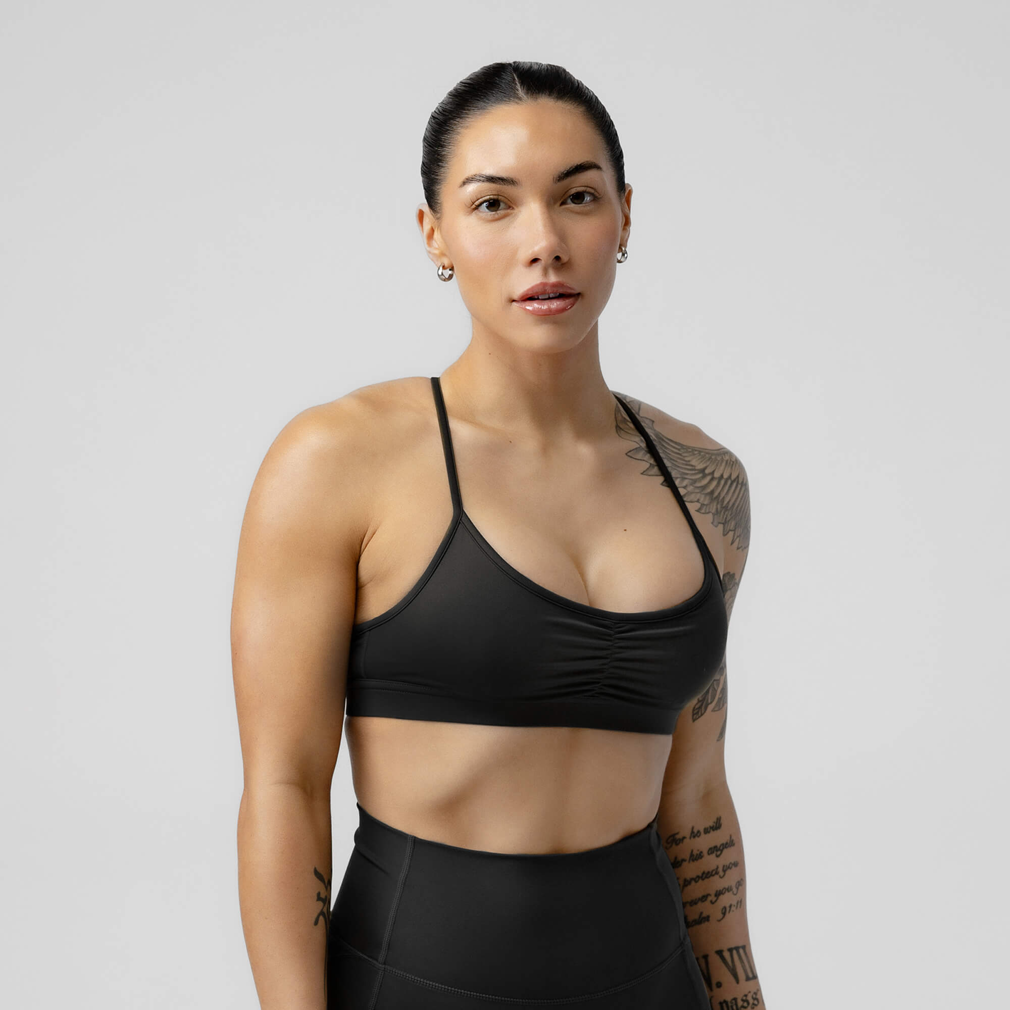 Gymreapers Harmony Bra - Forest Green