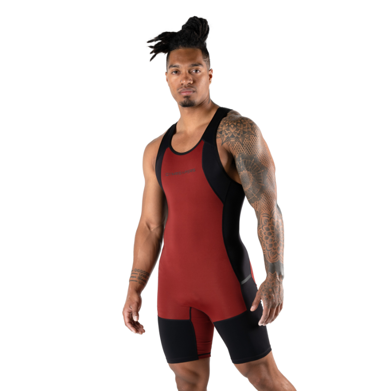 Powerlifting Soft Suit (IPF Approved) Black, Gym Singlet
