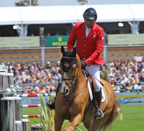 yann candele rider jumping team canada objective paris 2024 with farezzo