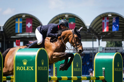 pierre marie friant french breton rider jumping la baule aachen