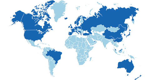 embryolisse world map