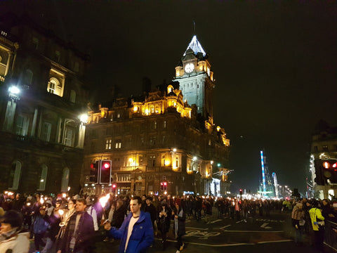 Edinburgh's Hogmanay Torchlight Procession