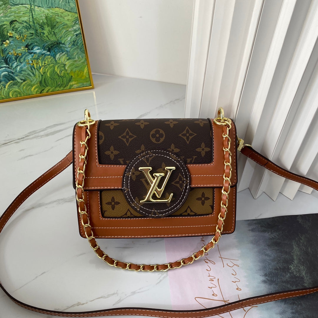 LV Louis Vuitton Fashion High Quality Crossbody Chain Bag