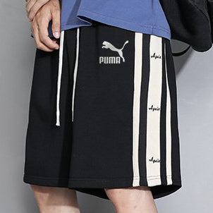 Puma 2023 New Fashion Women Men  Strappy Casual  Shorts