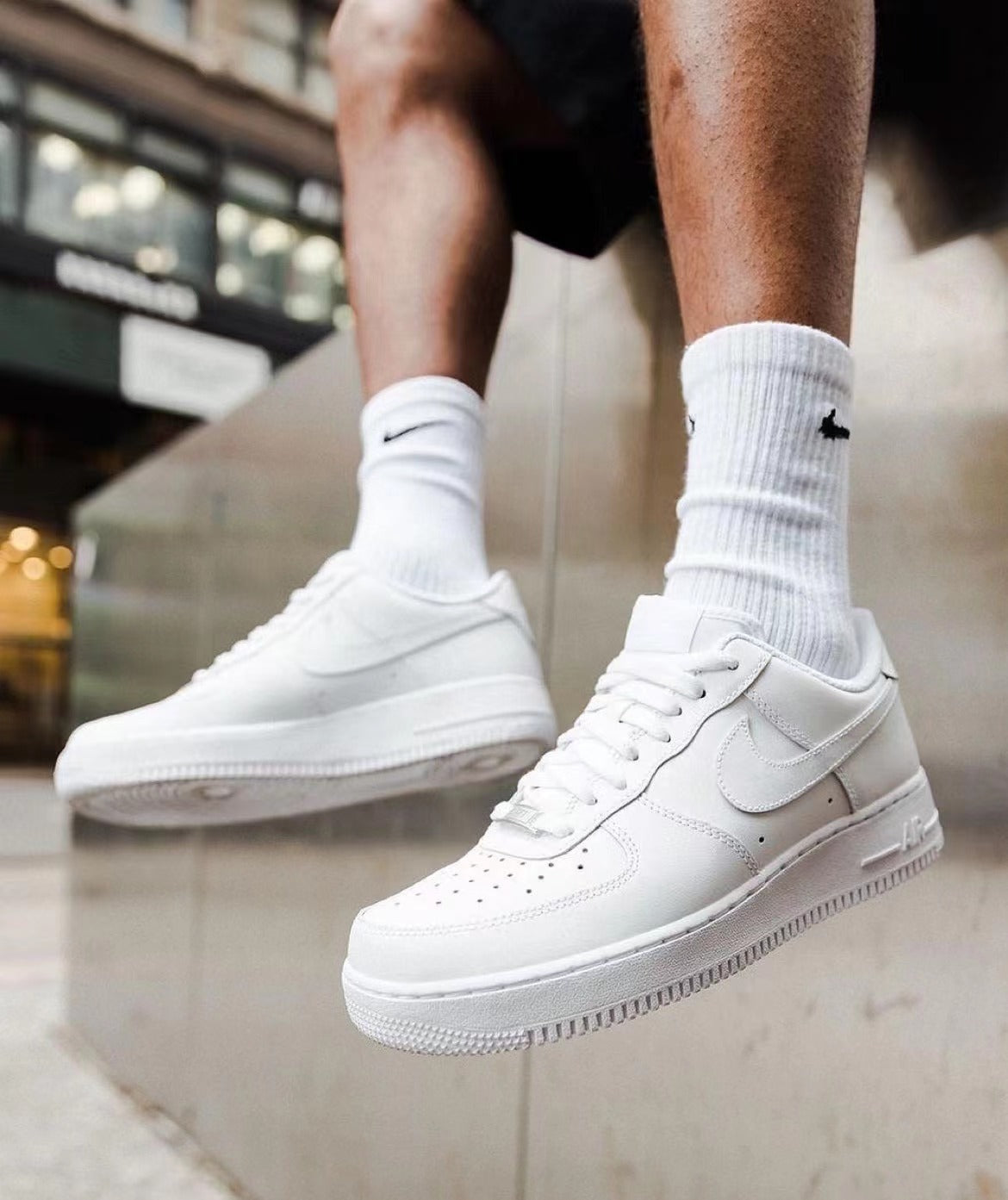 Originals Nike Air Force One 1 Low All White AF1