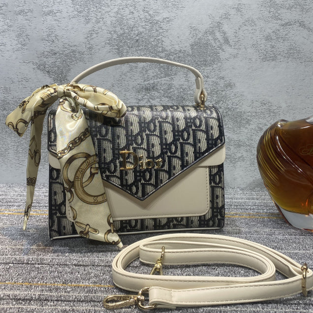 Dior GG Women Fashion Leather Tote Satchel Shoulder Bag Handbag
