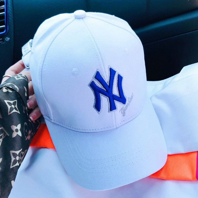 NY Embroidery Woman Men Fashion Sport Baseball Hat Cap