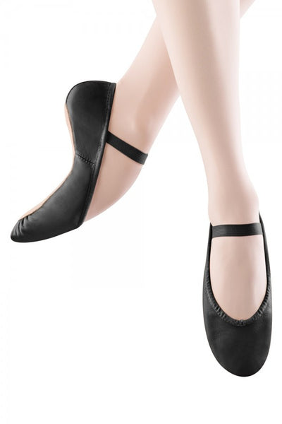 S0205G Dansoft (BLK) Leather Ballet Slipper – Limbers Dancewear