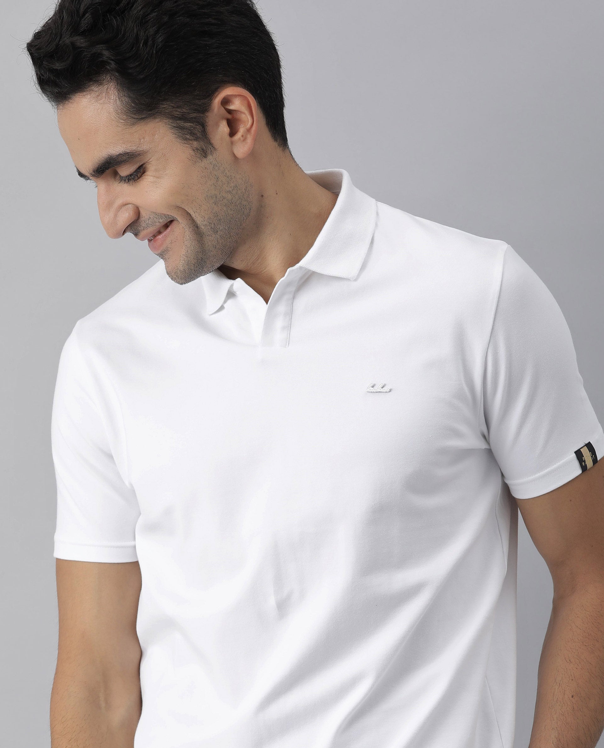 polo white t shirt mens