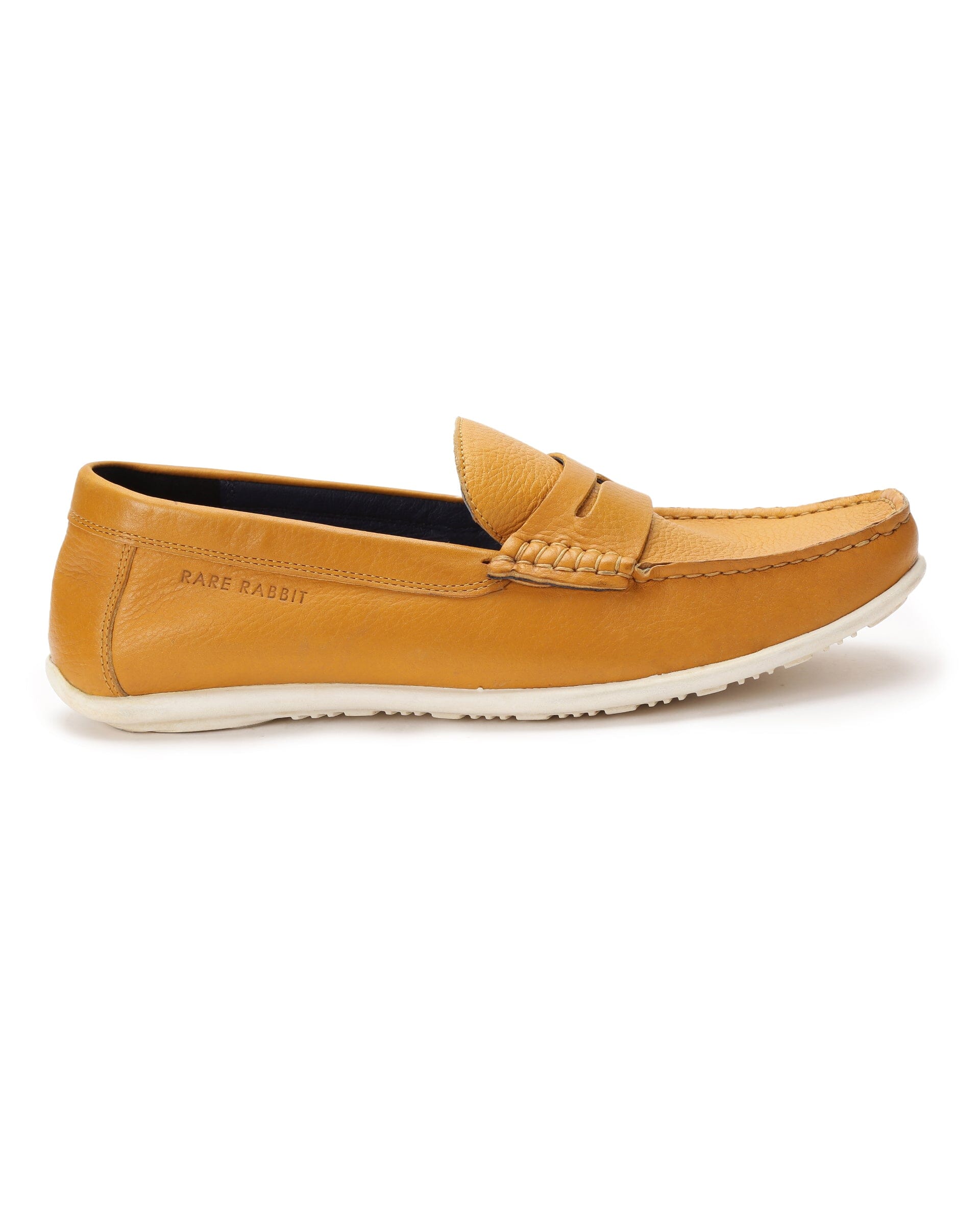 Buy Morosso-Leather Shoes-Mustard | Rare Rabbit