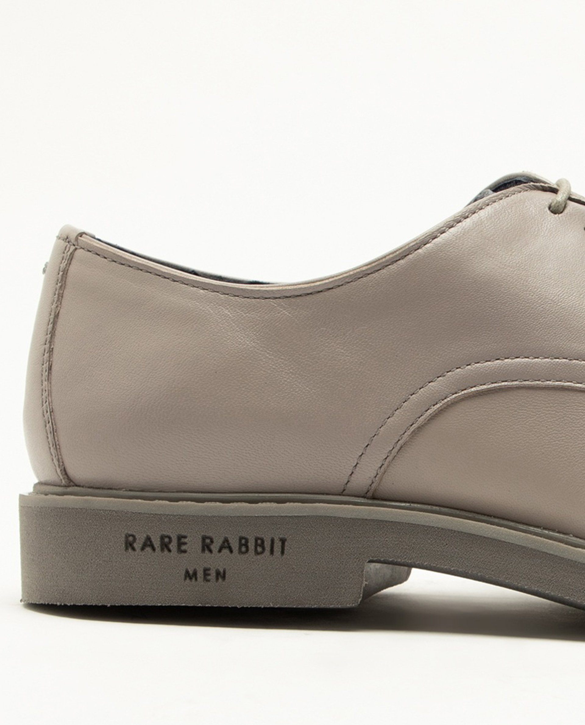Buy Bald-Leather Shoes-Grey | Rare Rabbit