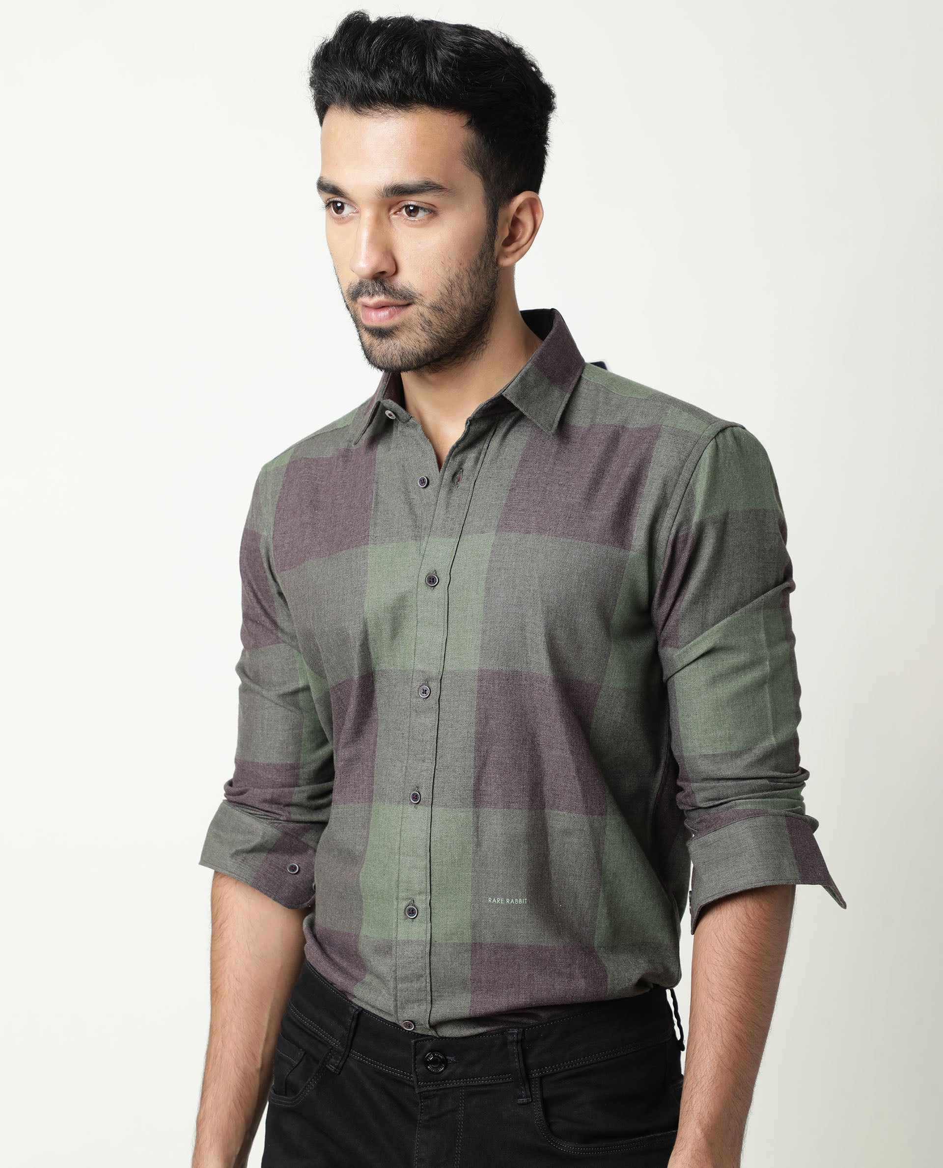 ASOS DESIGN slim fit oxford shirt in light sage green