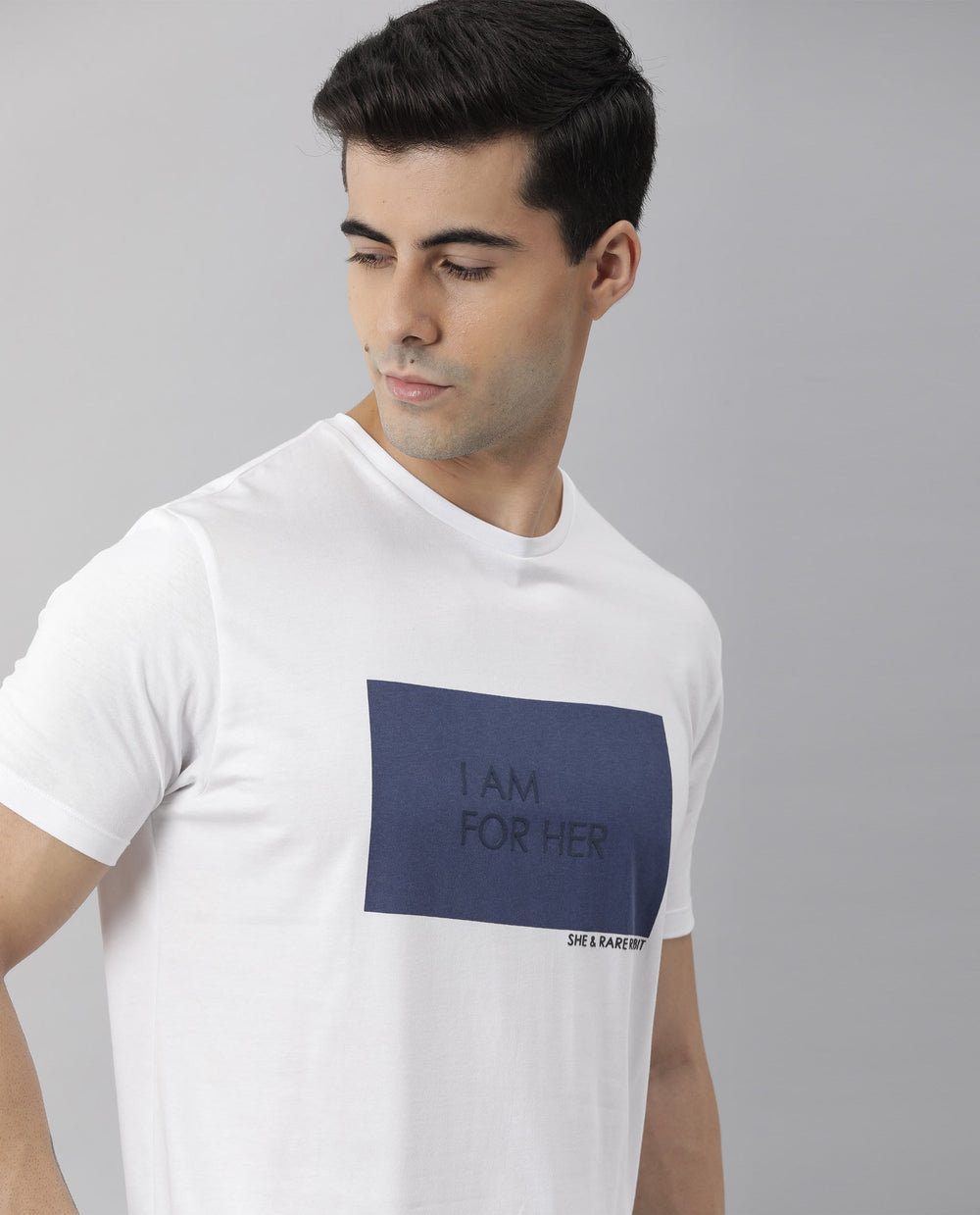Buy I Am- Mens Graphics T-Shirt - White | Rare Rabbit