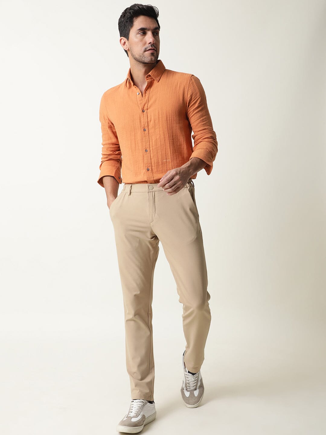 men's stretchable trousers