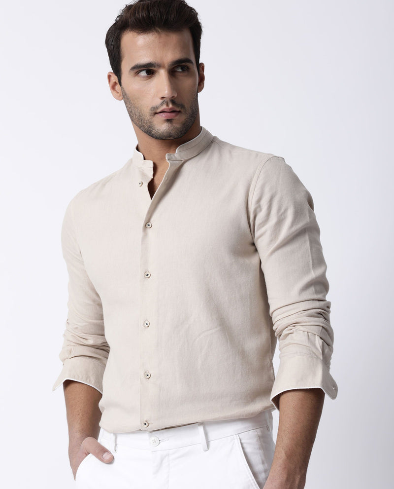 indian collar shirt