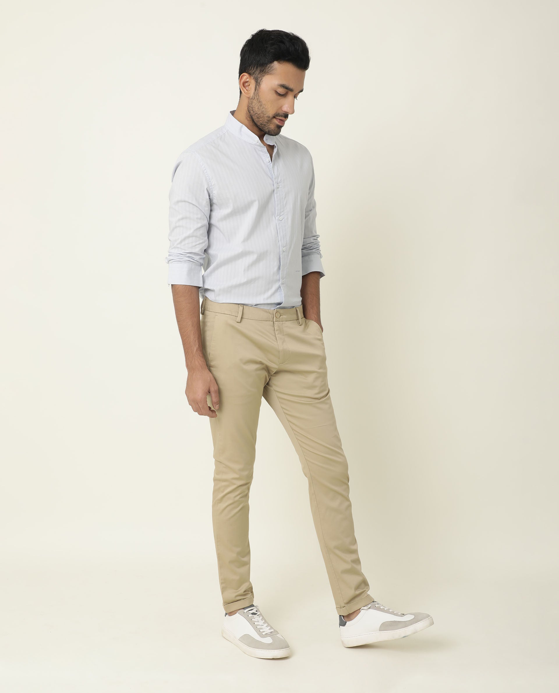 CANTABIL Regular Fit Men Beige Trousers  Buy CANTABIL Regular Fit Men  Beige Trousers Online at Best Prices in India  Flipkartcom