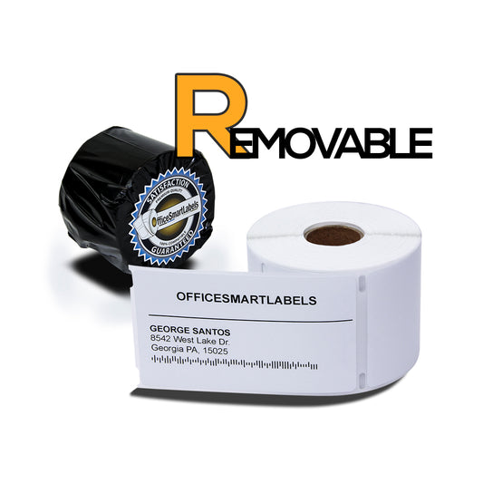 10 Rolls Dymo 30323 Compatible 2-1/8 x 4 54mm x 101mm Large Shipping Label