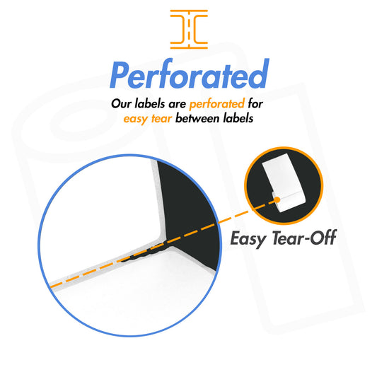 2-1/8 x 4 inch  Dymo 30323 Compatible - Shipping Labels (Removable) –  OfficeSmartLabels