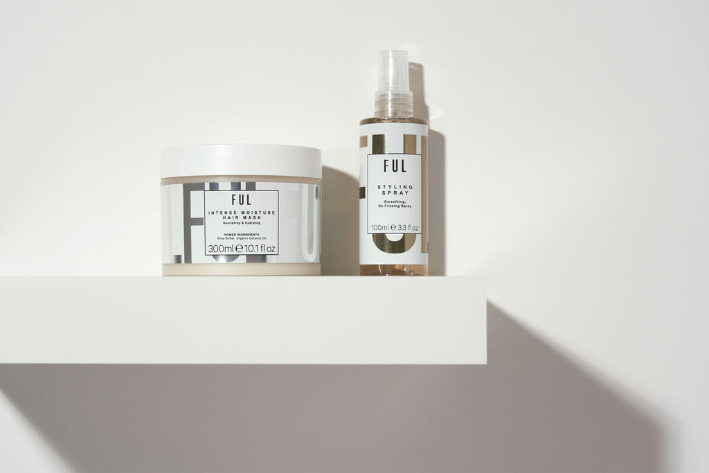 FUL, FUL Intense Moisture Hair Mask, FUL Hair Mask, FUL London Intense Moisture Hair Mask, FUL Styling Spray, FUL London Styling Spray, Styling Spray, FUL London Hair Mask, FUL London, Hair Mask