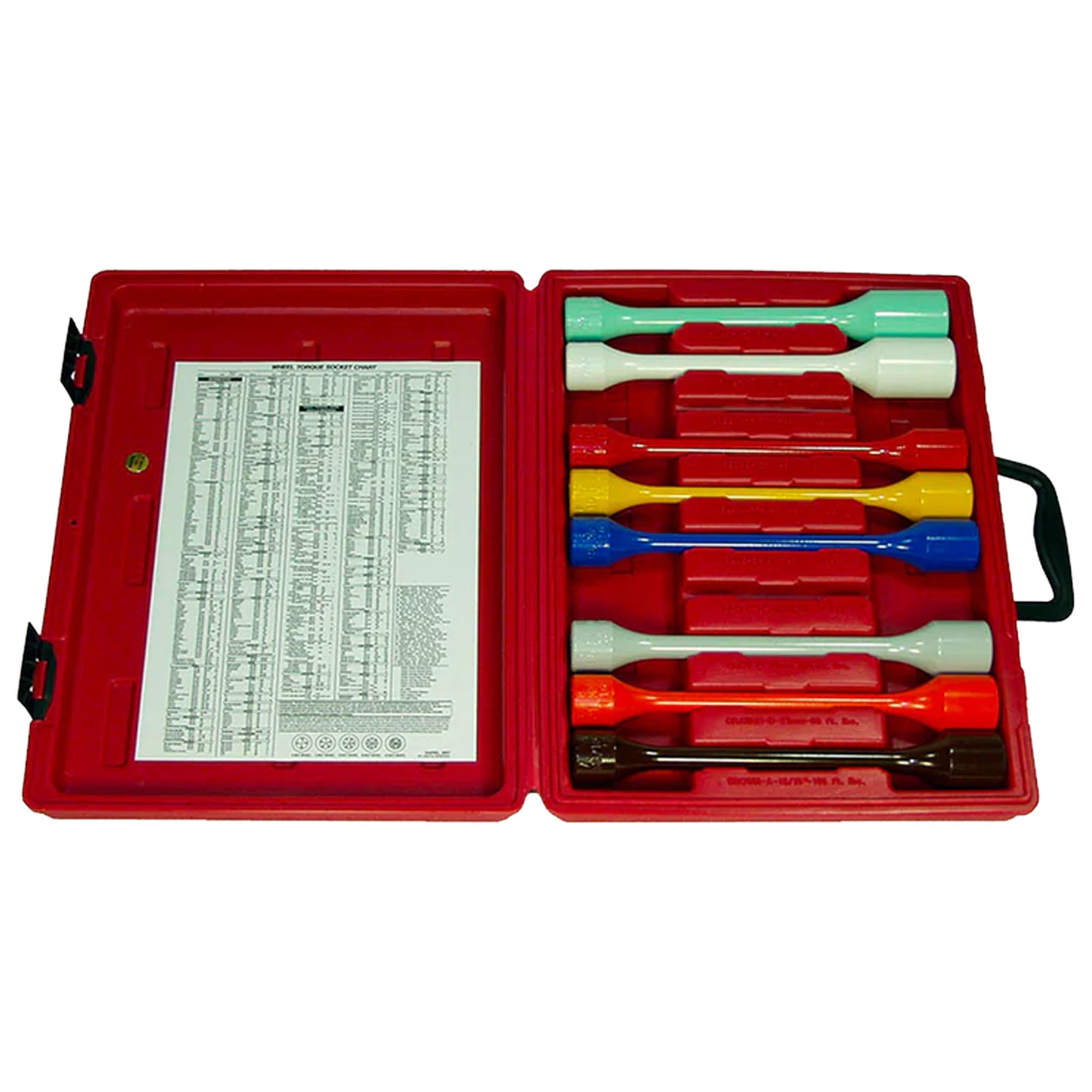 8-Piece Wheel Torque Socket Master Kit For 1/2 Inch Drive Impact Wrench - LT1500