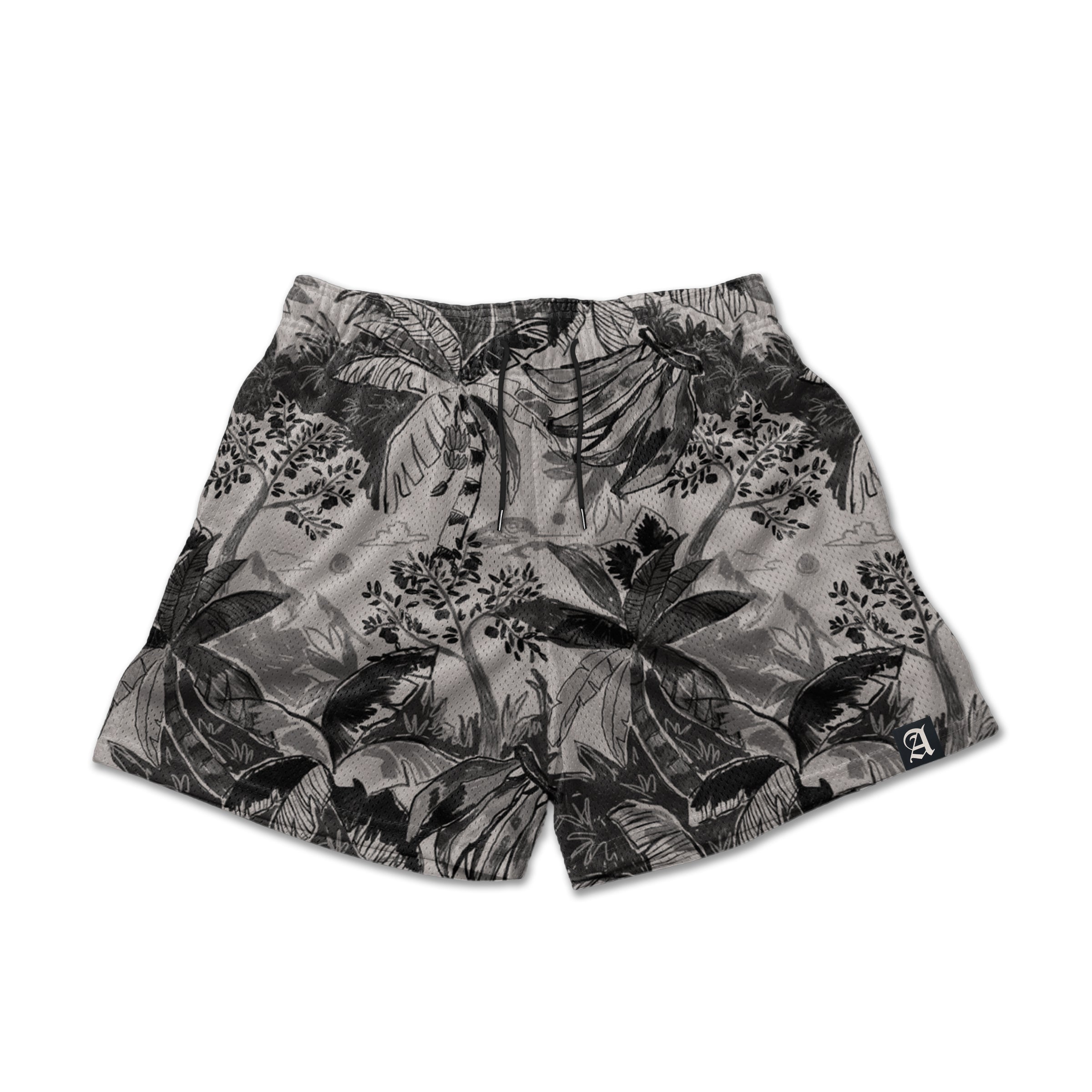 Jungle Shorts - Grey - AriseFight product image