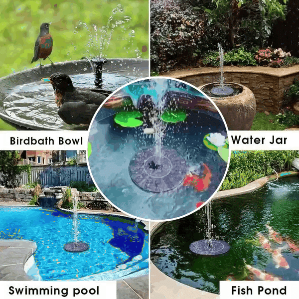 ✨️Hot Sale 49% Off🪴Upgraded Solar Powered Water Fountain Pump With Accessories