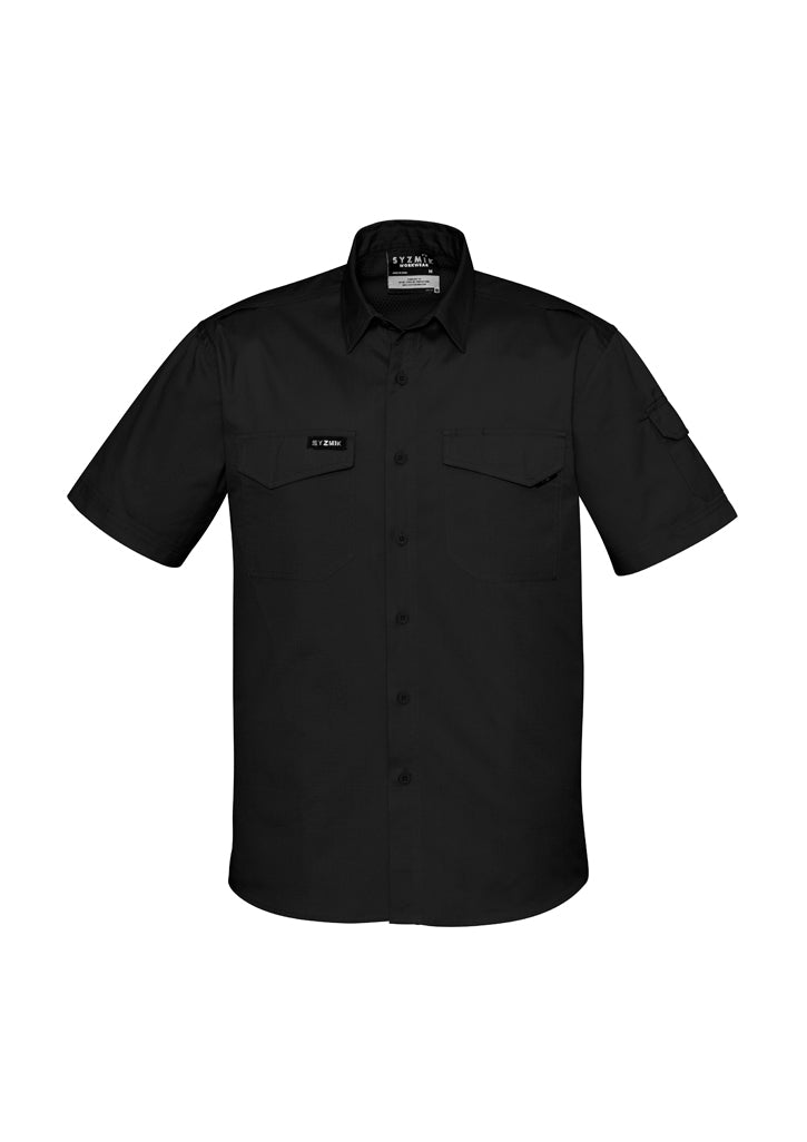 Syzmik Mens Lightweight Tradie Short Sleeve Shirt - ZW120