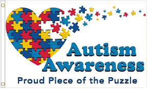 autism awareness heart jigsaw symbol