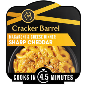 Cracker Barrel Macaroni & Cheese Sharp Cheddar Bowl - 3.8 Oz (Pack of 6) - Ms. Chef's - Cracker Barrell Macaroni And Cheese