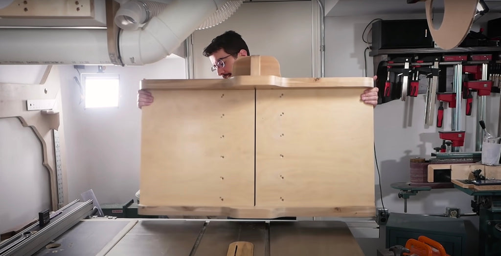 Ultimate crosscut sled is unnecessarily huge