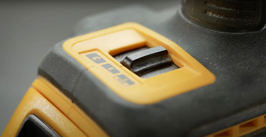 impact driver speed and torque switch